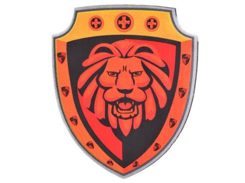 Zestaw dla rycerza piankowa tarcza miecz piankowy godło lew ZA5316 Zestaw dla rycerza piankowa tarcza miecz piankowy godło lew ZA5316