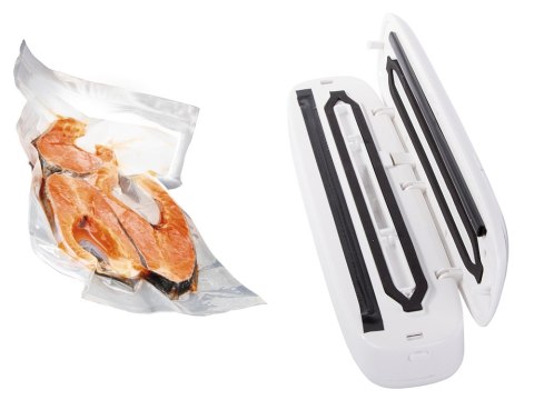 Zgrzewarka próżniowa do pakowarka do folii żywności jedzenia + worki 5szt. 27206 Zgrzewarka próżniowa do pakowarka do folii żywności jedzenia + worki 5szt. 27206