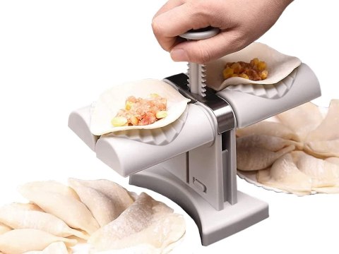 Maszynka urządzenie forma do robienia lepienia pierogów pierożków ręczna 07220