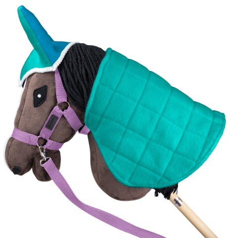 Skippi Kantar dla Hobby Horse - wodze, 2 wymienne futerka - lawendowy Skippi Kantar dla Hobby Horse - wodze, 2 wymienne futerka - lawendowy