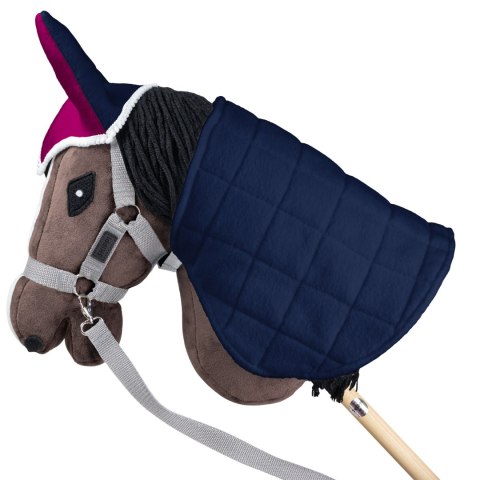 Skippi Kantar dla Hobby Horse - wodze, 2 wymienne futerka - szary Skippi Kantar dla Hobby Horse - wodze, 2 wymienne futerka - szary