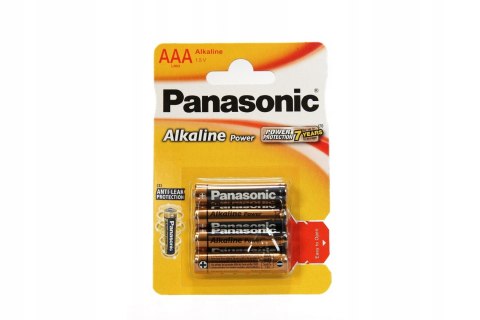 Bateria Panasonic LR03 48szt. blister alkaliczna Bateria Panasonic LR03 48szt. blister alkaliczna