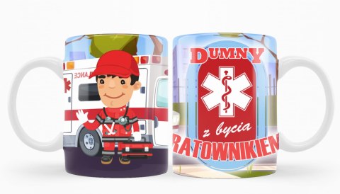Kubek - Dumny z bycia ratownikiem pogotowia K179 Kubek - Dumny z bycia ratownikiem pogotowia K179
