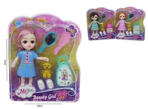 Lalka 15cm z akcesoriami 3 rodzaje ME8816C HLN04 Lalka 15cm z akcesoriami 3 rodzaje ME8816C HLN04