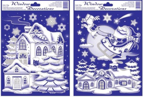 Witraż BOŻE NARODZENIE 20x30 | STXWG-5102 Witraż BOŻE NARODZENIE 20x30 | STXWG-5102