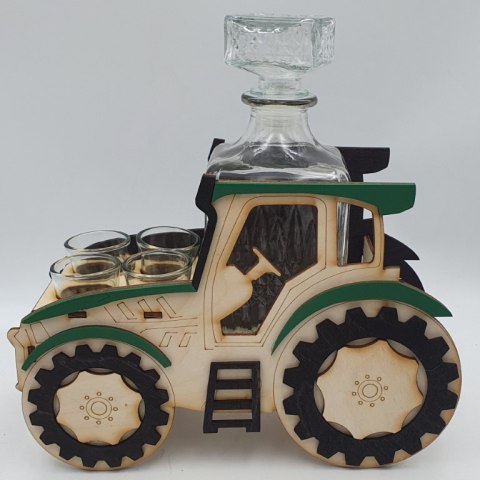 Karafka + 6 kieliszków TRAKTOR 70 urodziny Karafka + 6 kieliszków TRAKTOR 70 urodziny