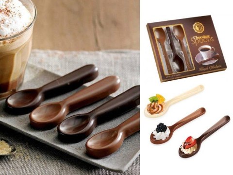 Bolci łyżeczki z czekolady dwa smaki 6szt. 54g Bolci łyżeczki z czekolady dwa smaki 6szt. 54g