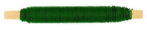 Drut florystyczny zielony 0,7mm 100g | DA-0010 Drut florystyczny zielony 0,7mm 100g | DA-0010