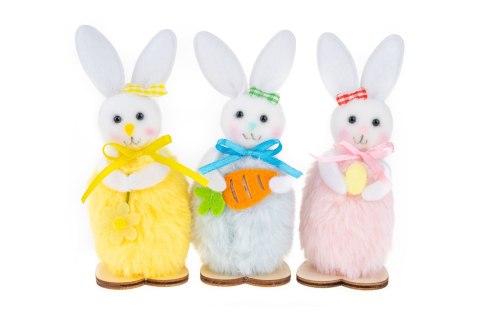 Króliczki 12cm 3szt. | WKZ-3828 Króliczki 12cm 3szt. | WKZ-3828