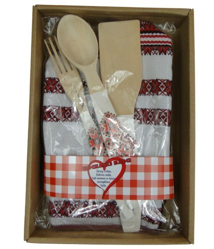 Zestaw kuchenny w pudełku dla Kochanej Babci 28 x 20 cm. P1489W1 Zestaw kuchenny w pudełku dla Kochanej Babci 28 x 20 cm. P1489W1