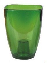 Osłonka do storczyka 12 cm transparentna zielona Osłonka do storczyka 12 cm transparentna zielona