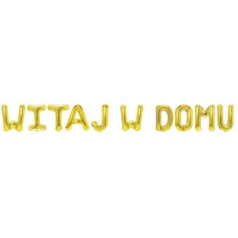 Balon foliowy WITAJ W DOMU 460335 Balon foliowy WITAJ W DOMU 460335