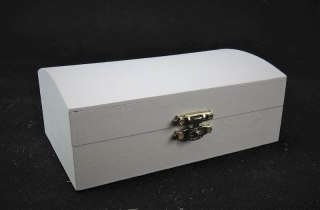 Szkatułka drewniana naturalna 14 x 9 x 5,5 cm