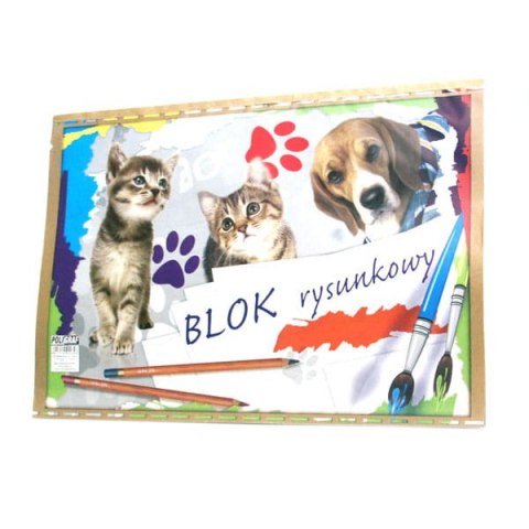 Blok rysunkowy 10szt. BIAŁY A3/20K Blok rysunkowy 10szt. BIAŁY A3/20K