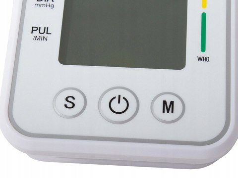 Ciśnieniomierz elektroniczny LCD naramienny + etui 15806 Ciśnieniomierz elektroniczny LCD naramienny + etui 15806