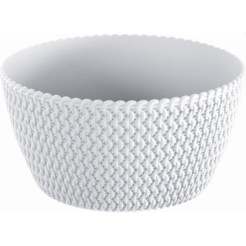 Doniczka misa SPLOFY 24x12cm biały | DSMP240 Doniczka misa SPLOFY 24x12cm biały | DSMP240