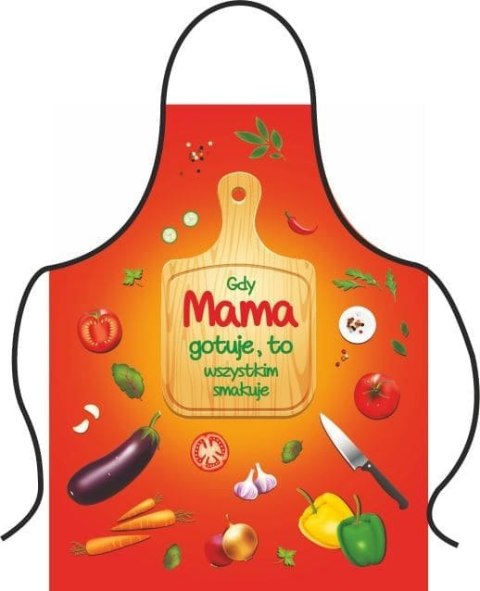 Fartuch Gdy Mama gotuje to wszystkim smakuje FP36 Fartuch Gdy Mama gotuje to wszystkim smakuje FP36