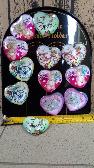 Magnesy 12szt. SERCA mix wz. | MG-9603 Magnesy 12szt. SERCA mix wz. | MG-9603