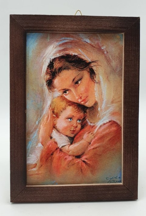 Obraz religijny 10x15cm MATKA BOŻA Z DZIECIĄTKIEM Obraz religijny 10x15cm MATKA BOŻA Z DZIECIĄTKIEM
