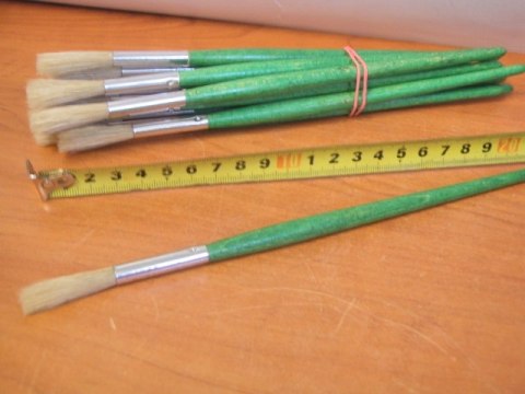 Pędzel paskowy 12szt okrągły 6 7471 Pędzel paskowy 12szt okrągły 6 7471