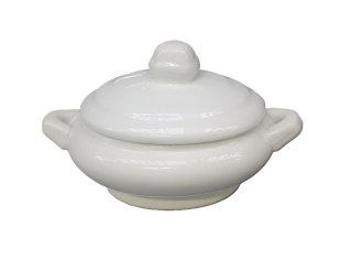 Pojemnik porcelanowy cukierniczka 13 x 8 cm