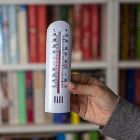 Termometr pokojowy biały | 014902 Termometr pokojowy biały | 014902