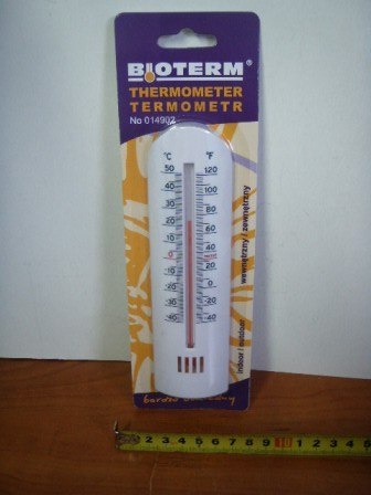 Termometr pokojowy biały | 014902 Termometr pokojowy biały | 014902