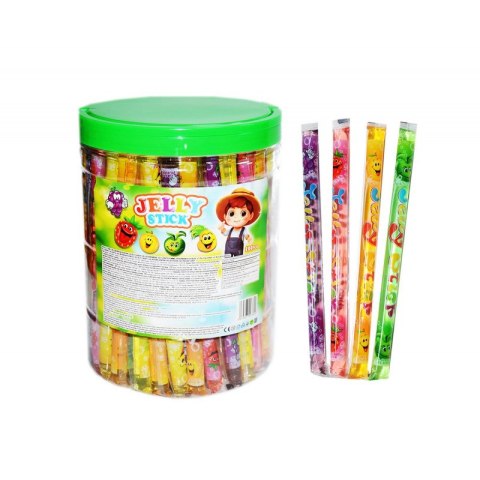 Żelki owocowe galaretka JELLY STICK 100 szt. Żelki owocowe galaretka JELLY STICK 100 szt.