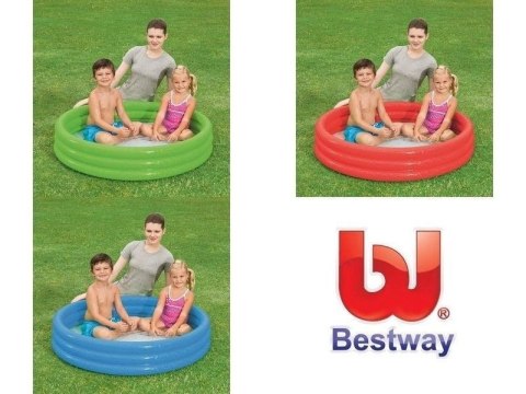 Basen dmuchany 122x25cm 3-ringi BESTWAY | 51025 Basen dmuchany 122x25cm 3-ringi BESTWAY | 51025