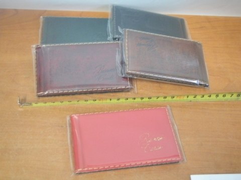 Etui na karty kredytowe/wizytówki 5szt W243 Etui na karty kredytowe/wizytówki 5szt W243