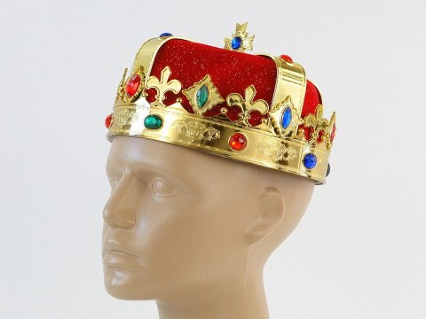 Korona królewska śred.20cm, wys.10cm Korona królewska śred.20cm, wys.10cm