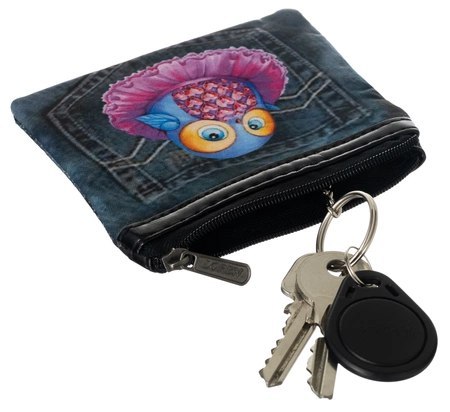 Etui na klucze tekstylne LOREN 528-12 SÓWKA Etui na klucze tekstylne LOREN 528-12 SÓWKA