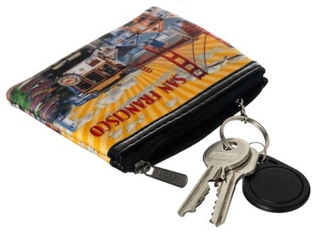 Etui na klucze tekstylne LOREN 528-8 SAN FRANCISCO Etui na klucze tekstylne LOREN 528-8 SAN FRANCISCO
