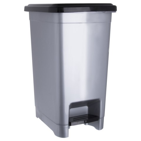Kosz na odpady śmieci slim wąski 15 l z pokrywą Kosz na odpady śmieci slim wąski 15 l z pokrywą