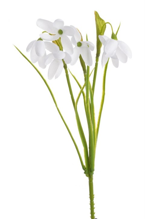 Kwiat sztuczny PRZEBIŚNIEG 30cm 256CAN2672_03 Kwiat sztuczny PRZEBIŚNIEG 30cm 256CAN2672_03