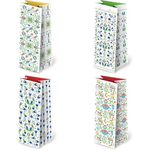 Torebki ozdobne 10szt. AL-2 set 55 Folklor kaszubski 12 x 36,9 x 11 cm Torebki ozdobne 10szt. AL-2 set 55 Folklor kaszubski 12 x 36,9 x 11 cm