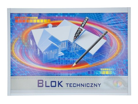 Blok 10szt. techniczny biały A3 Blok 10szt. techniczny biały A3