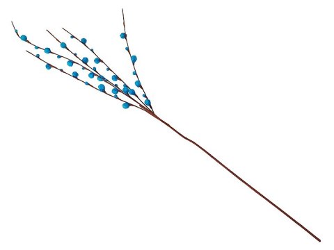 Gałązka ozdobna bazie dł.110cm mix kolorów Gałązka ozdobna bazie dł.110cm mix kolorów