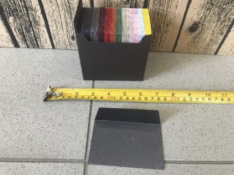 Koperty perłowe mini karnetem 100szt. Koperty perłowe mini karnetem 100szt.