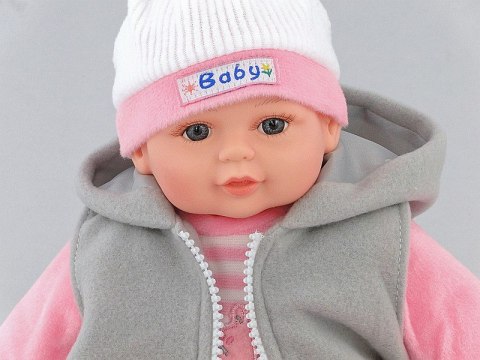 Lalka bobas 35cm z polskim dźwiękiem, śpiewa i mówi po polsku w pudełku Lalka bobas 35cm z polskim dźwiękiem, śpiewa i mówi po polsku w pudełku