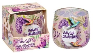 Świeca w szkle LILAC FLOWER (bez) A-190