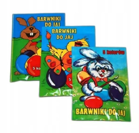 Barwniki do jaj 10 saszetek | 20002 Barwniki do jaj 10 saszetek | 20002