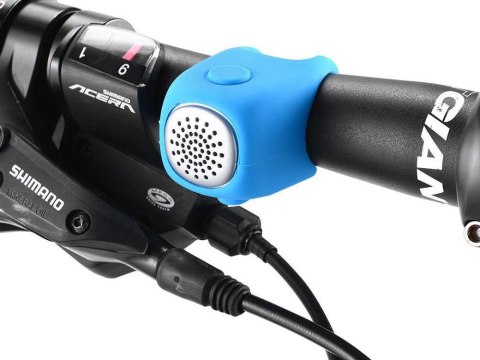 Dzwonek rowerowy na rower klakson elektroniczny głośny 120db wodoodporny Dzwonek rowerowy na rower klakson elektroniczny głośny 120db wodoodporny