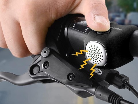 Dzwonek rowerowy na rower klakson elektroniczny głośny 120db wodoodporny Dzwonek rowerowy na rower klakson elektroniczny głośny 120db wodoodporny