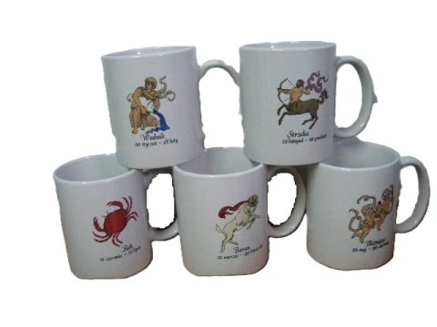 Kubek ceramiczny zodiaki 300 ml Kubek ceramiczny zodiaki 300 ml