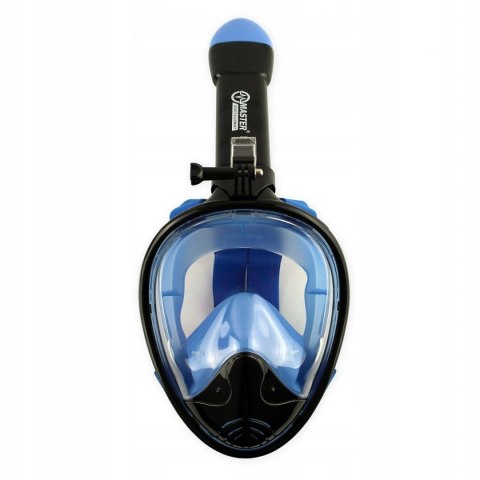 Maska do Nurkowania Snorkelingu MASTER Pełnotwarzowa S-M Black Maska do Nurkowania Snorkelingu MASTER Pełnotwarzowa S-M Black