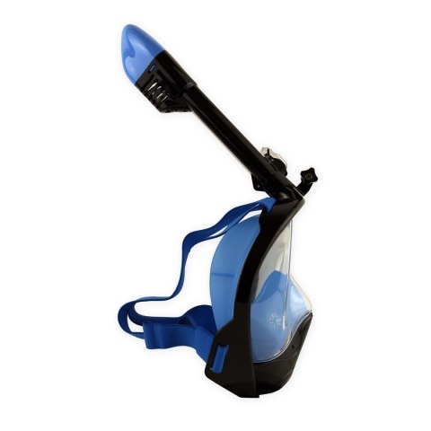 Maska do Nurkowania Snorkelingu MASTER Pełnotwarzowa S-M Black Maska do Nurkowania Snorkelingu MASTER Pełnotwarzowa S-M Black