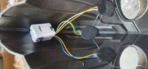 Maska świecąca led wojownik Maska świecąca led wojownik