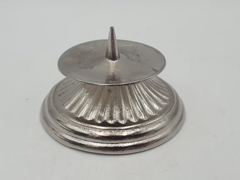 Świecznik metalowy srebrny 6 x 4 cm Świecznik metalowy srebrny 6 x 4 cm