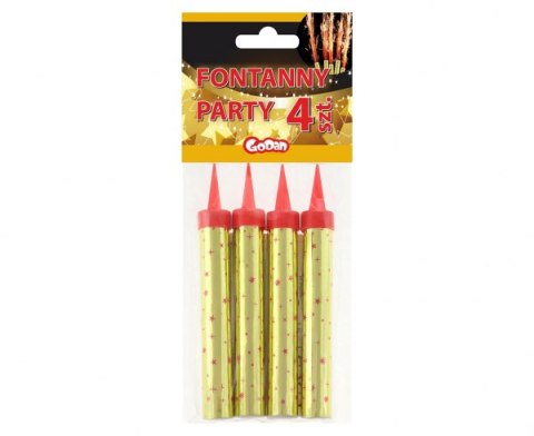 Zestaw "4 fontanny party" 12cm 4szt. | KH-FTZ4 Zestaw "4 fontanny party" 12cm 4szt. | KH-FTZ4
